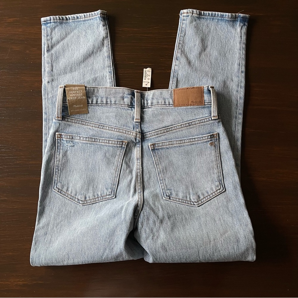 NWT!   Madewell | Perfect Vintage Crop Jean